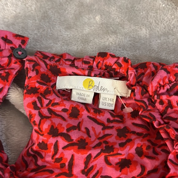 Boden floral yoke midi dress - Picture 5 of 7